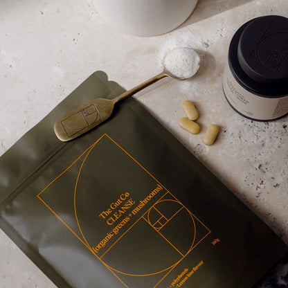 The Gut Cø - CLEANSE {organic greens + mushrooms}